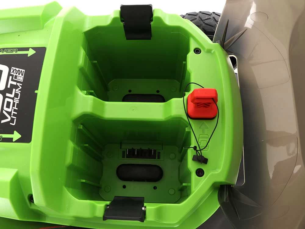 Tondeuse Tractée à Batterie Greenworks GD60LM46SP - 60V/4Ah - 4en1 18 Tondeuse Tractée à Batterie Greenworks GD60LM46SP - 60V/4Ah - 4en1 – Image 16