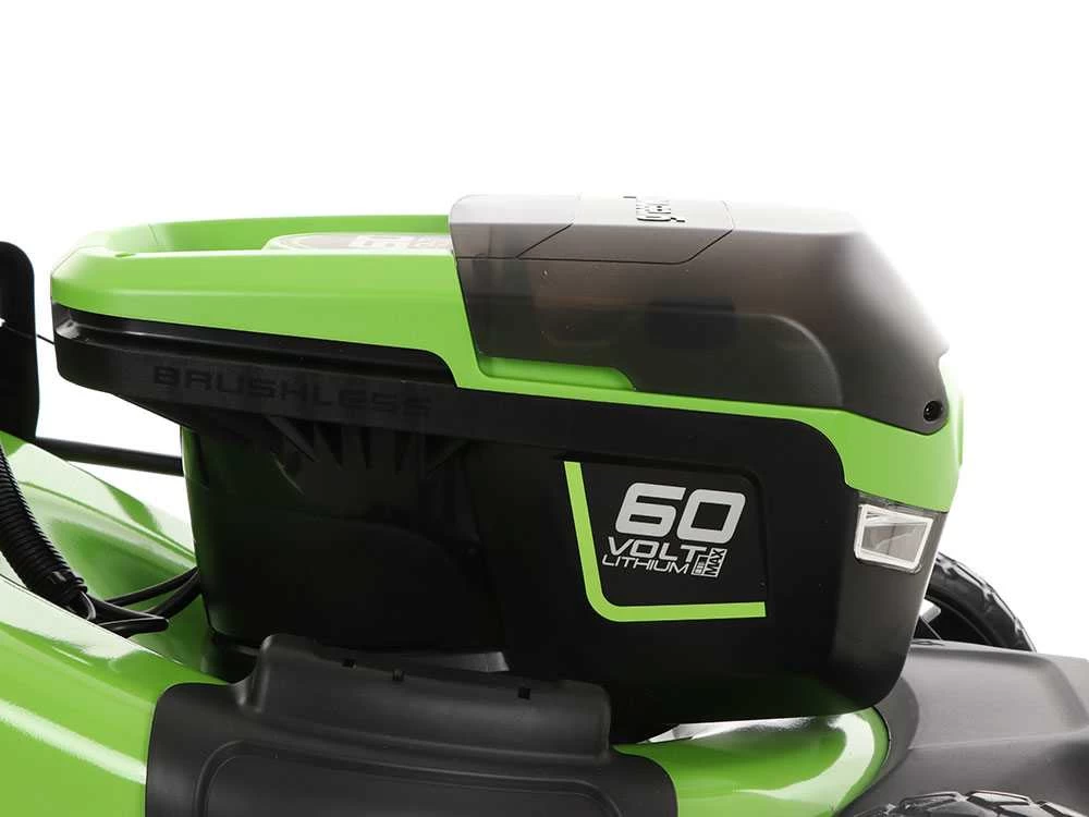 Tondeuse Tractée à Batterie Greenworks GD60LM46SP - 60V/4Ah - 4en1 20 Tondeuse Tractée à Batterie Greenworks GD60LM46SP - 60V/4Ah - 4en1 – Image 18
