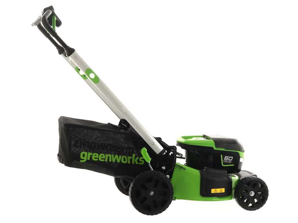 Tondeuse Tractée à Batterie Greenworks GD60LM46SP - 60V/4Ah - 4en1 4 Tondeuse Tractée à Batterie Greenworks GD60LM46SP - 60V/4Ah - 4en1 – Image 2