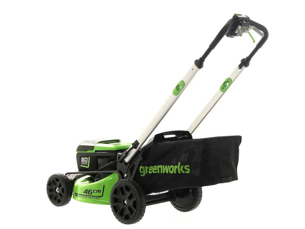 Tondeuse Tractée à Batterie Greenworks GD60LM46SP - 60V/4Ah - 4en1 9 Tondeuse Tractée à Batterie Greenworks GD60LM46SP - 60V/4Ah - 4en1 – Image 7