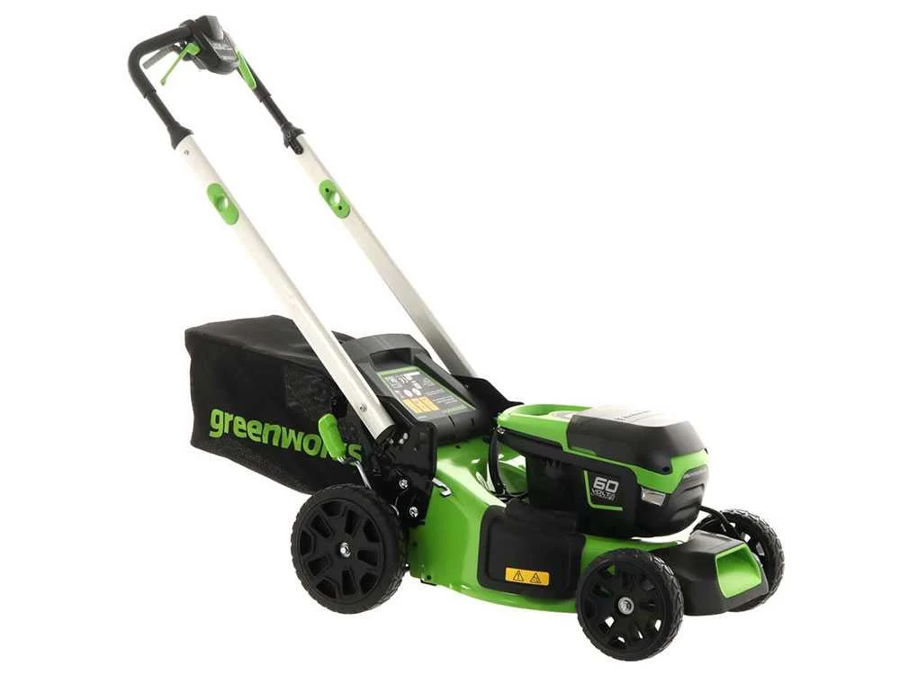 Tondeuse Tractée à Batterie Greenworks GD60LM46SP - 60V/4Ah - 4en1 15 Tondeuse Tractée à Batterie Greenworks GD60LM46SP - 60V/4Ah - 4en1 – Image 13