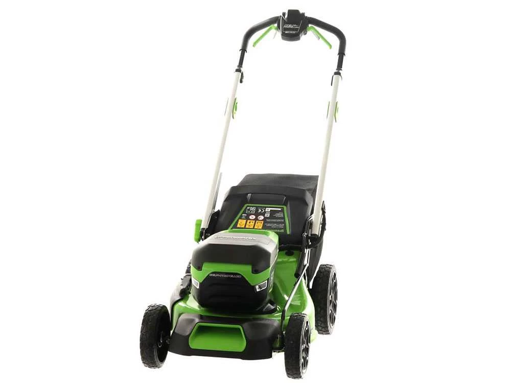 Tondeuse Tractée à Batterie Greenworks GD60LM46SP - 60V/4Ah - 4en1 12 Tondeuse Tractée à Batterie Greenworks GD60LM46SP - 60V/4Ah - 4en1 – Image 10