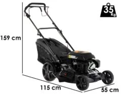 Tondeuse Tractée Rato MR460 EVO - Moteur Thermique McCulloch De 150 Cm3 - 4 En 1
