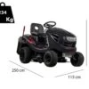 Tracteur Tondeuse AL-KO T18-103.2 HD Avec Moteur Briggs & Stratton De 500 Cm3