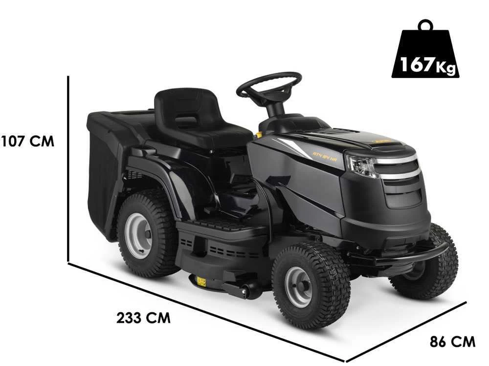 Tracteur Tondeuse Alpina AT4 84 HA - Bac De Ramassage - Boîtier Hydrostatique - Moteur STIGA ST 400 5 Tracteur Tondeuse Alpina AT4 84 HA - Bac De Ramassage - Boîtier Hydrostatique - Moteur STIGA ST 400 – Image 3