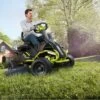 Tracteur Tondeuse à Batterie Ryobi RM480E - Coupe Mulching - Éjection Latérale - 4 X 12V Au Plomb Liquide -Motofaucheuse Soldes tracteur tondeuse batterie ryobi rm480e coupe mulching jection latrale 4 x 12v au plomb liquide tracteur tondeuse batterie ryobi rm480e 35289 1 1655369551 IMG 62aaef4feed29
