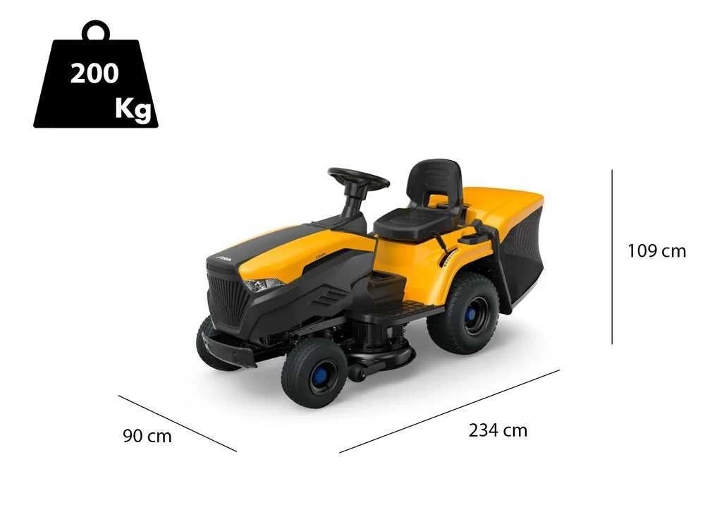 Tracteur Tondeuse à Batterie Stiga Estate 384e - Bac De Ramassage - Puissance 48V/30Ah 3 Tracteur Tondeuse à Batterie Stiga Estate 384e - Bac De Ramassage - Puissance 48V/30Ah