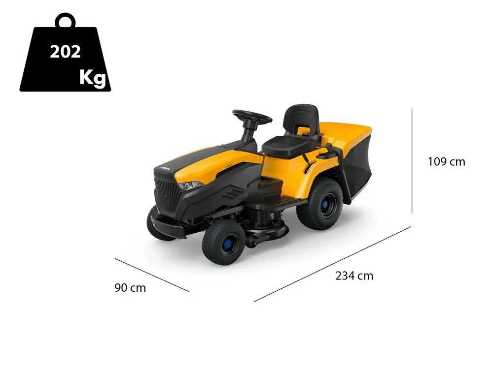 Tracteur Tondeuse à Batterie Stiga Estate 584e - Bac De Ramassage - Puissance 48V/40Ah 3 Tracteur Tondeuse à Batterie Stiga Estate 584e - Bac De Ramassage - Puissance 48V/40Ah