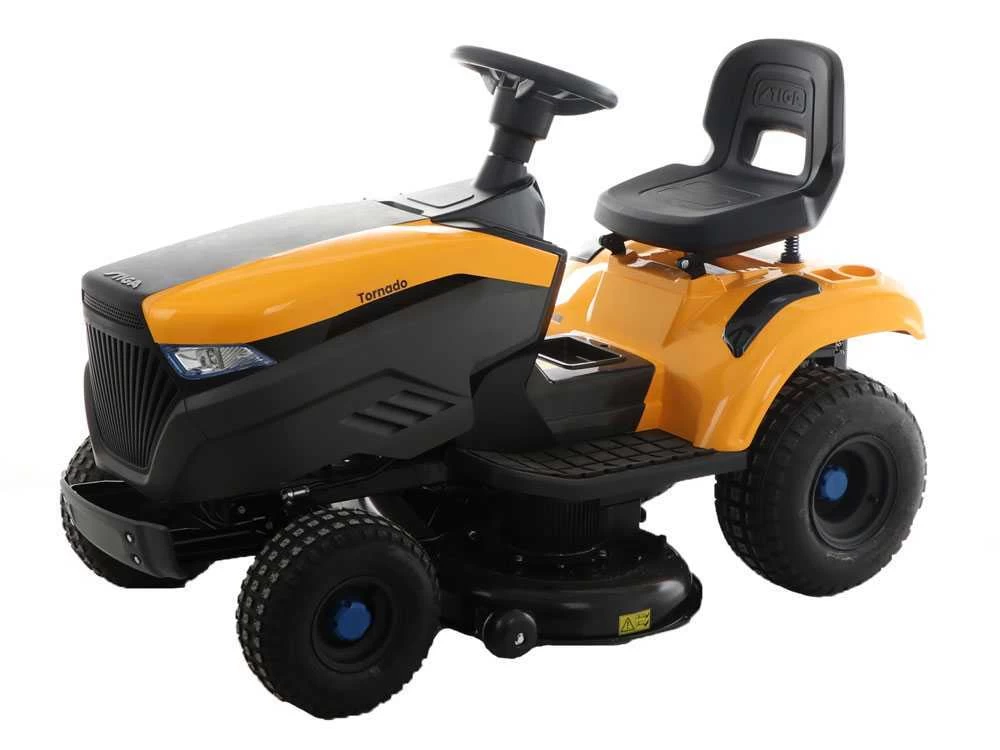 Tracteur Tondeuse à Batterie Stiga Tornado 7108e - Moteur électrique à Batterie 48V/64Ah - éjection Latérale 9 Tracteur Tondeuse à Batterie Stiga Tornado 7108e - Moteur électrique à Batterie 48V/64Ah - éjection Latérale – Image 7