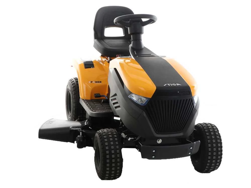 Tracteur Tondeuse à Batterie Stiga Tornado 7108e - Moteur électrique à Batterie 48V/64Ah - éjection Latérale 15 Tracteur Tondeuse à Batterie Stiga Tornado 7108e - Moteur électrique à Batterie 48V/64Ah - éjection Latérale – Image 13