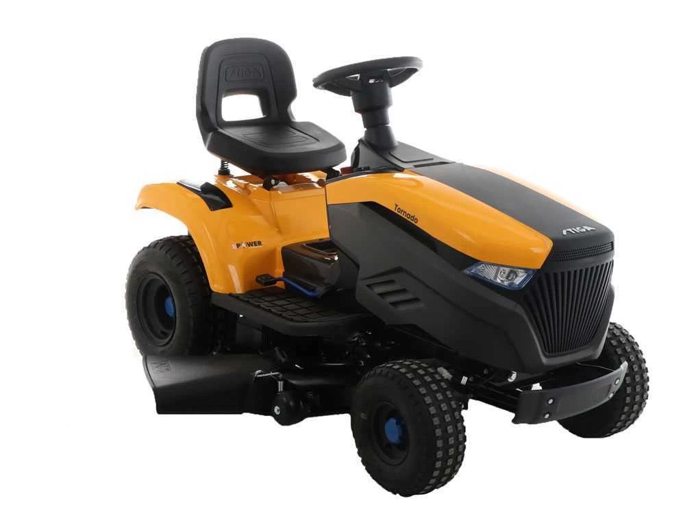 Tracteur Tondeuse à Batterie Stiga Tornado 7108e - Moteur électrique à Batterie 48V/64Ah - éjection Latérale 16 Tracteur Tondeuse à Batterie Stiga Tornado 7108e - Moteur électrique à Batterie 48V/64Ah - éjection Latérale – Image 14
