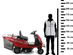 Tracteur Tondeuse à Batterie Weibang WB81EC-B E-rider - Moteur électrique à Batterie 72V/31AH - Coupe De 81cm - 2 En 1