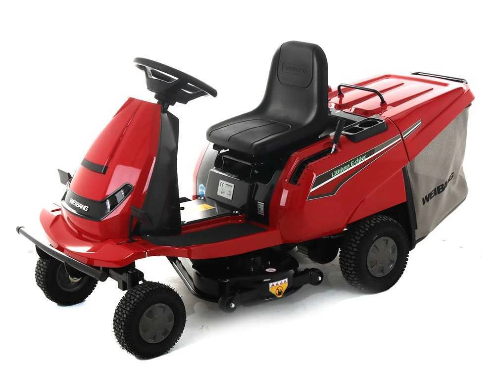 Tracteur Tondeuse à Batterie Weibang WB81EC-B E-rider - Moteur électrique à Batterie 72V/31AH - Coupe De 81cm - 2 En 1 10 Tracteur Tondeuse à Batterie Weibang WB81EC-B E-rider - Moteur électrique à Batterie 72V/31AH - Coupe De 81cm - 2 En 1 – Image 8