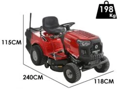 Tracteur Tondeuse MTD Horse 105T-R Troy Bilt - Boîte Hydrostatique - Bac De Ramassage